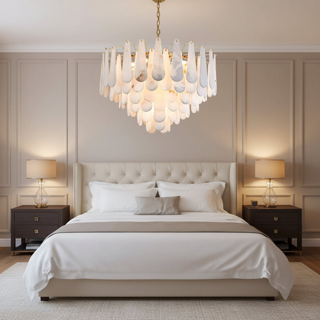 Patra Alabaster Chandelier Light