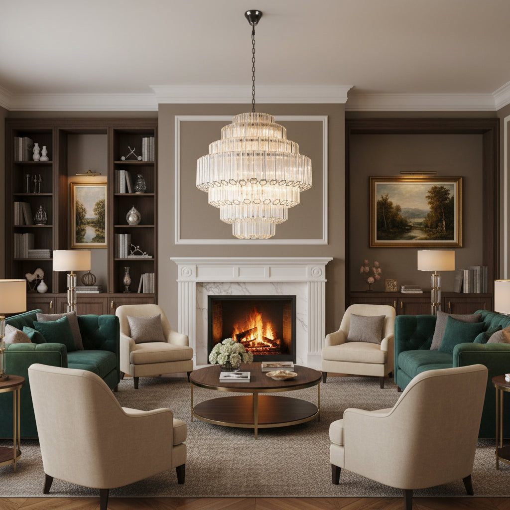 Clear Grande Palermo Chandelier