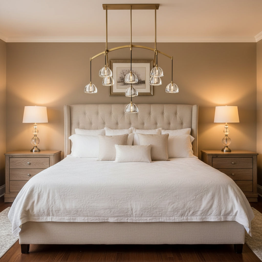 Hemispher Linear Chandelier