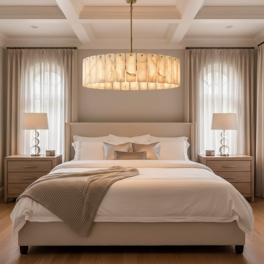 Calametta Onyx Round Chandelier