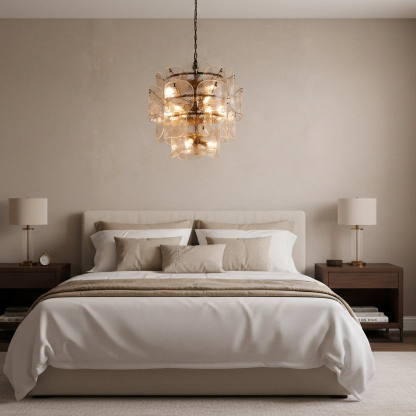 Blaire Round Chandelier in Clear