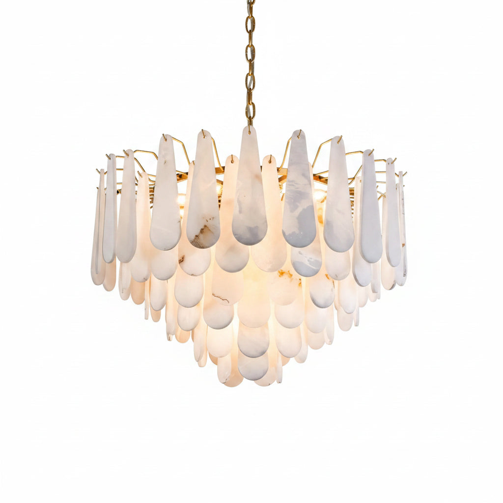 Patra Alabaster Chandelier Light