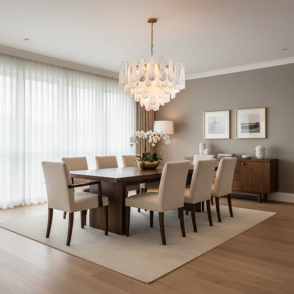Patra Alabaster Chandelier Light
