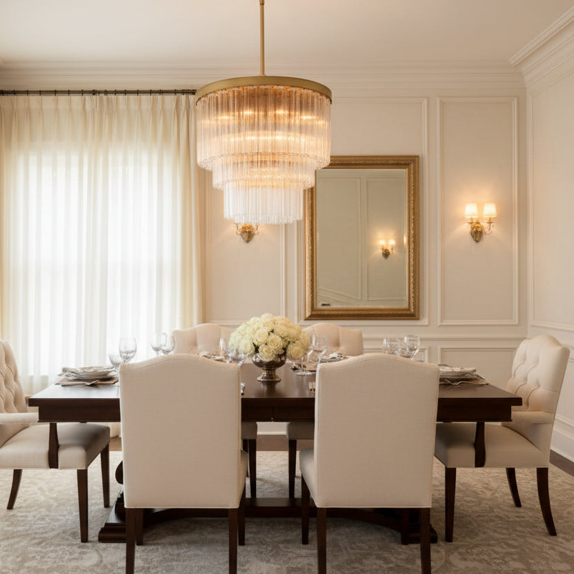 Ciello Three-Tier Round Chandelier