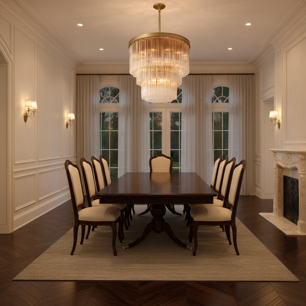 Ciello Three-Tier Round Chandelier