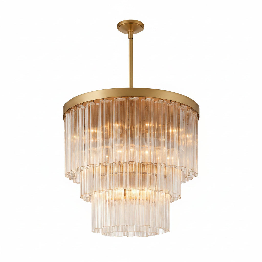 Ciello Three-Tier Round Chandelier