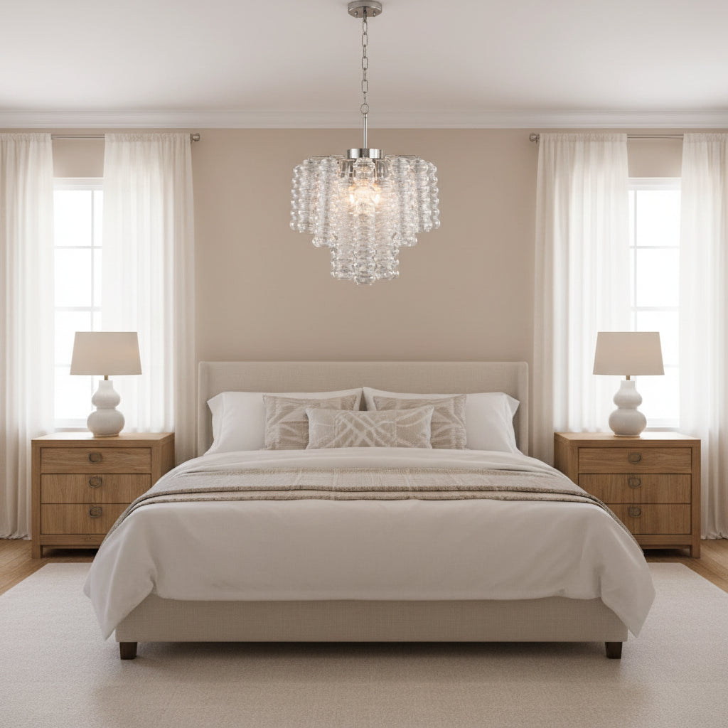 Ripple Column Chandelier