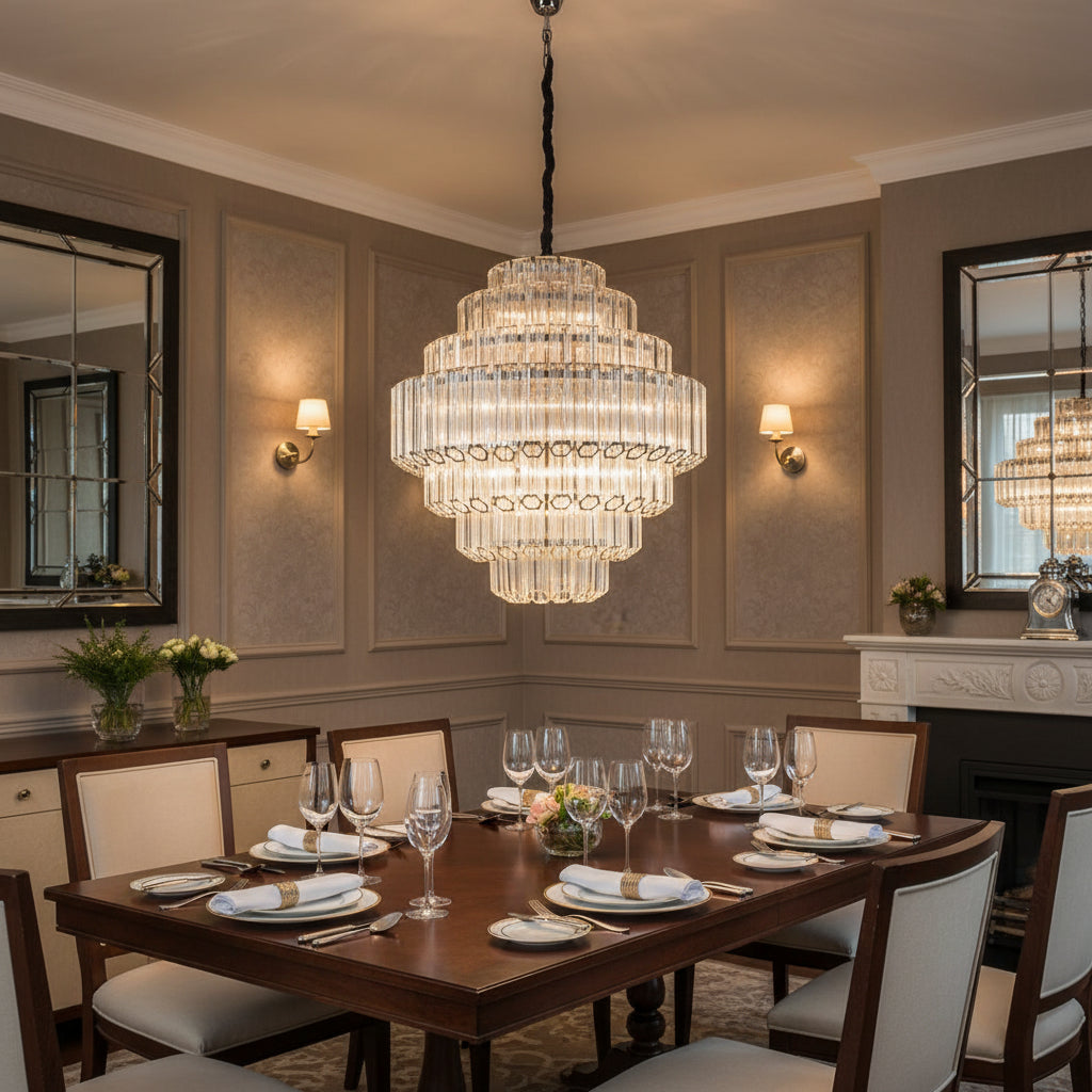 Clear Grande Palermo Chandelier