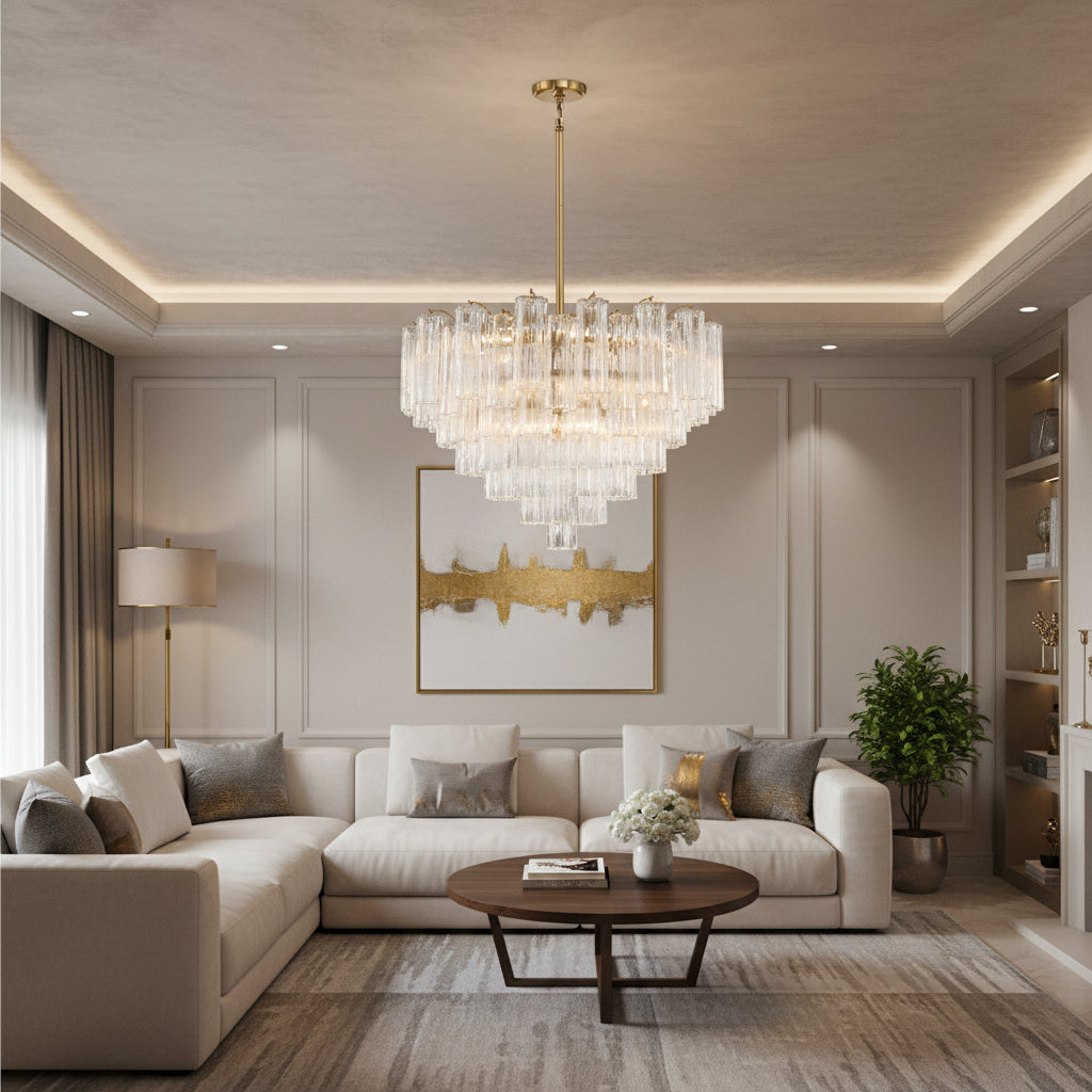 Virella Glass Chandelier