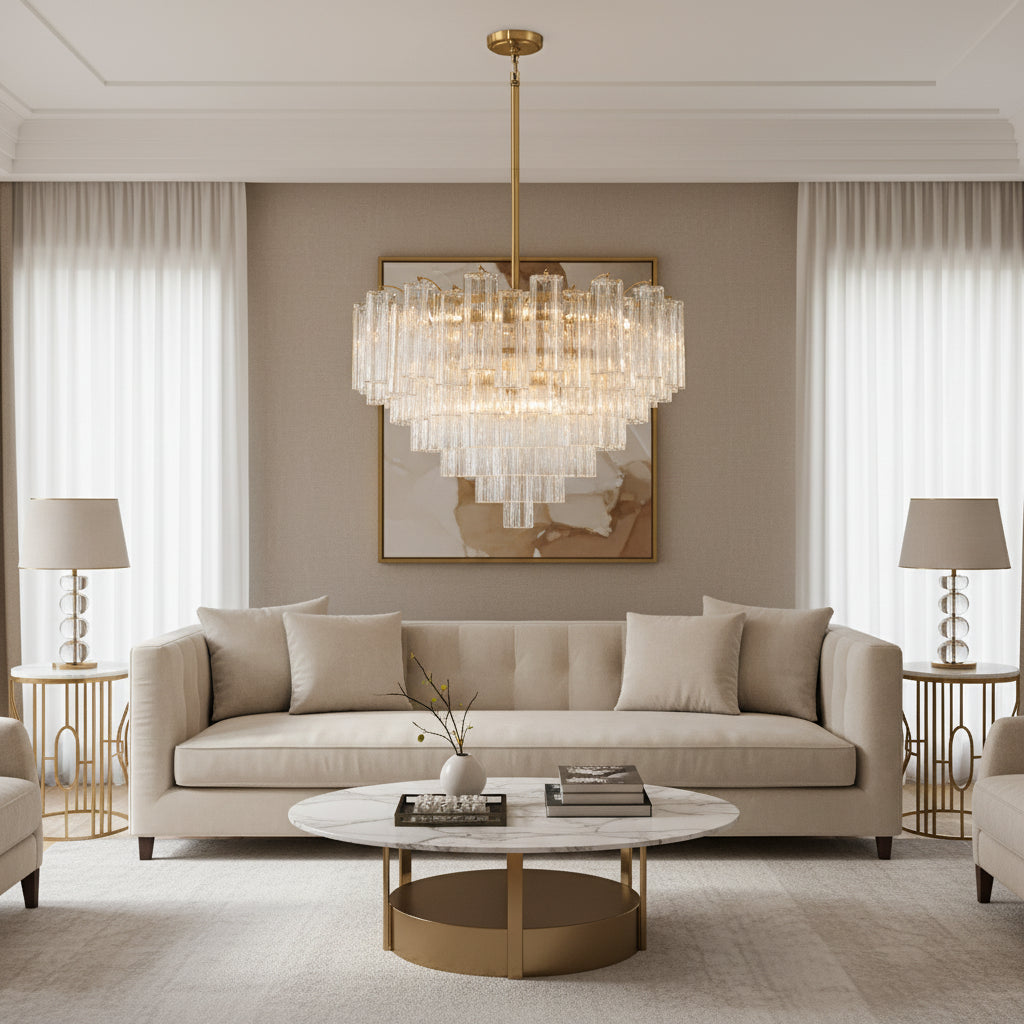 Virella Glass Chandelier