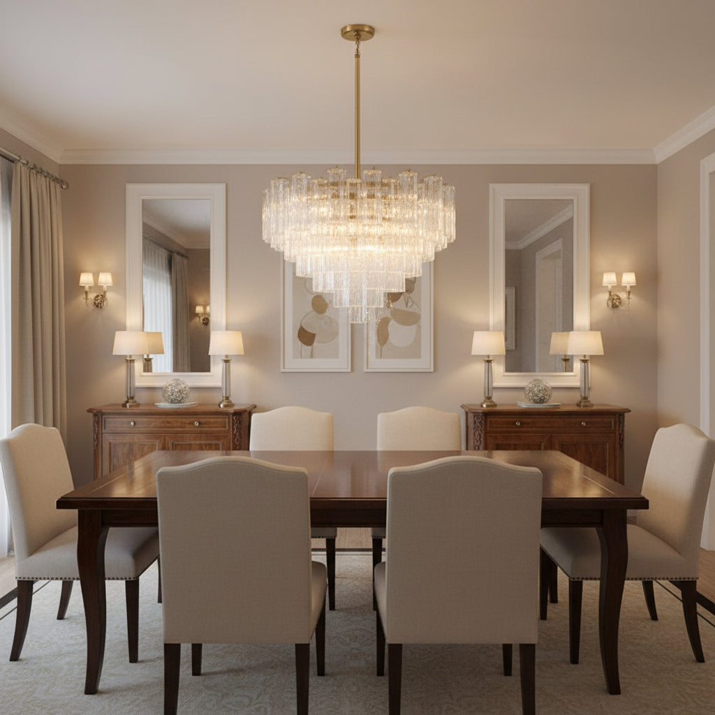 Virella Glass Chandelier