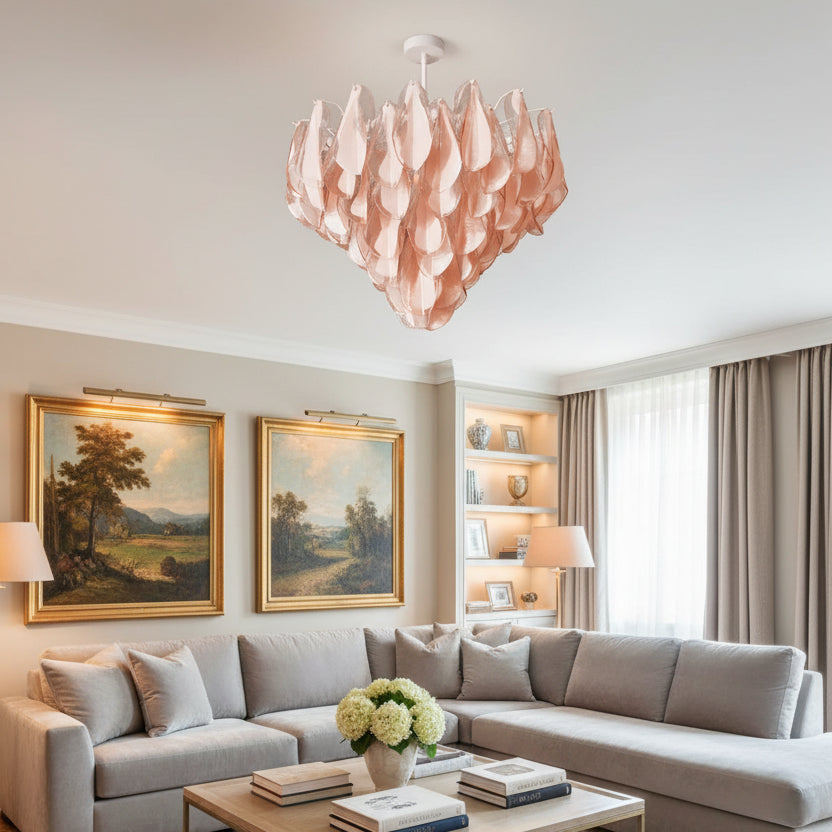 Vivara Glass Chandelier