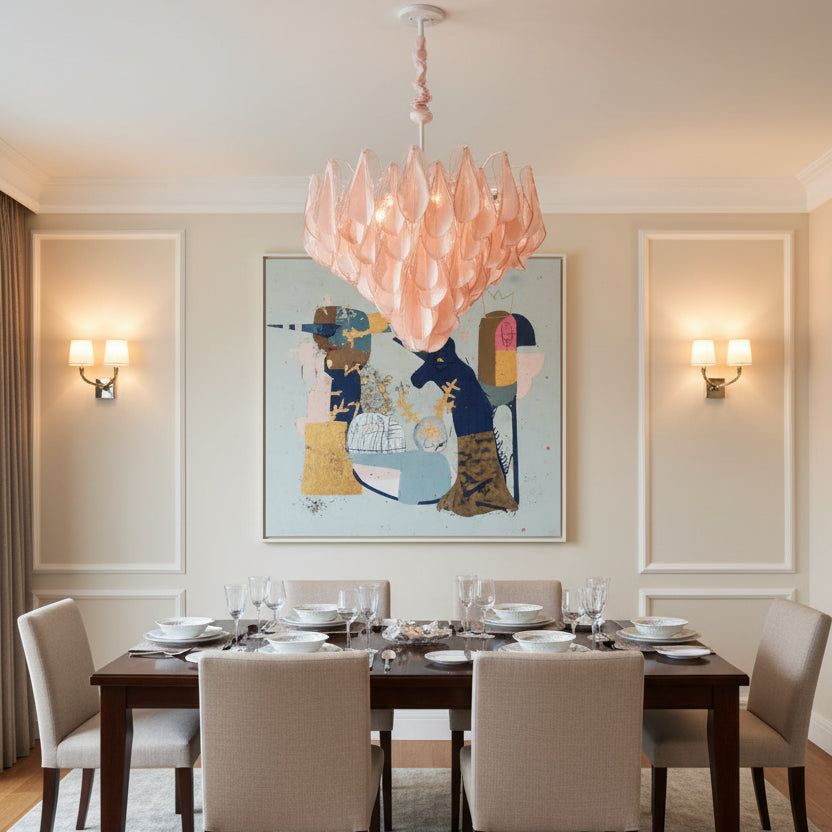 Vivara Glass Chandelier