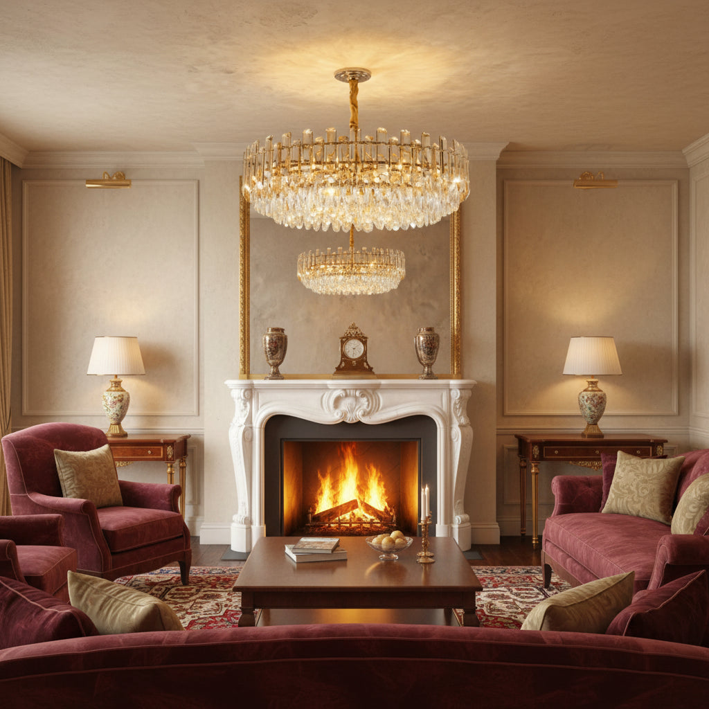 Misbah Round Chandelier