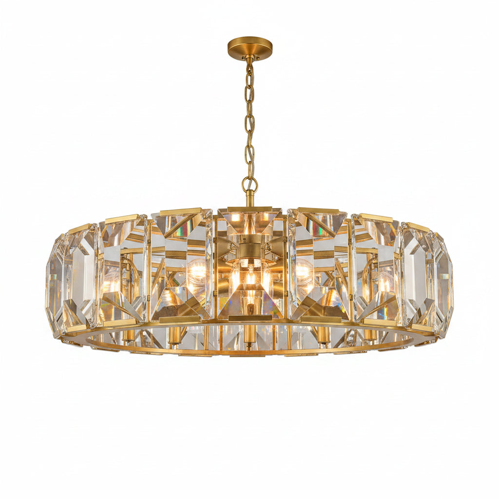 Marlow Crystal Round Chandelier