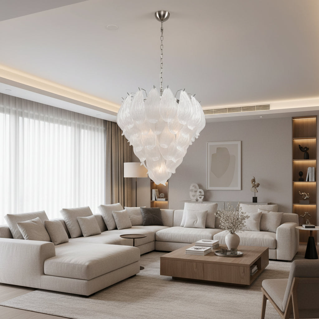 Tuliva Glass Chandelier