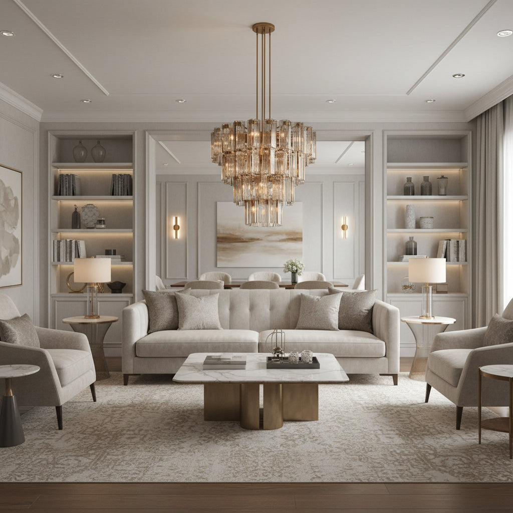 Delsie Round Chandelier