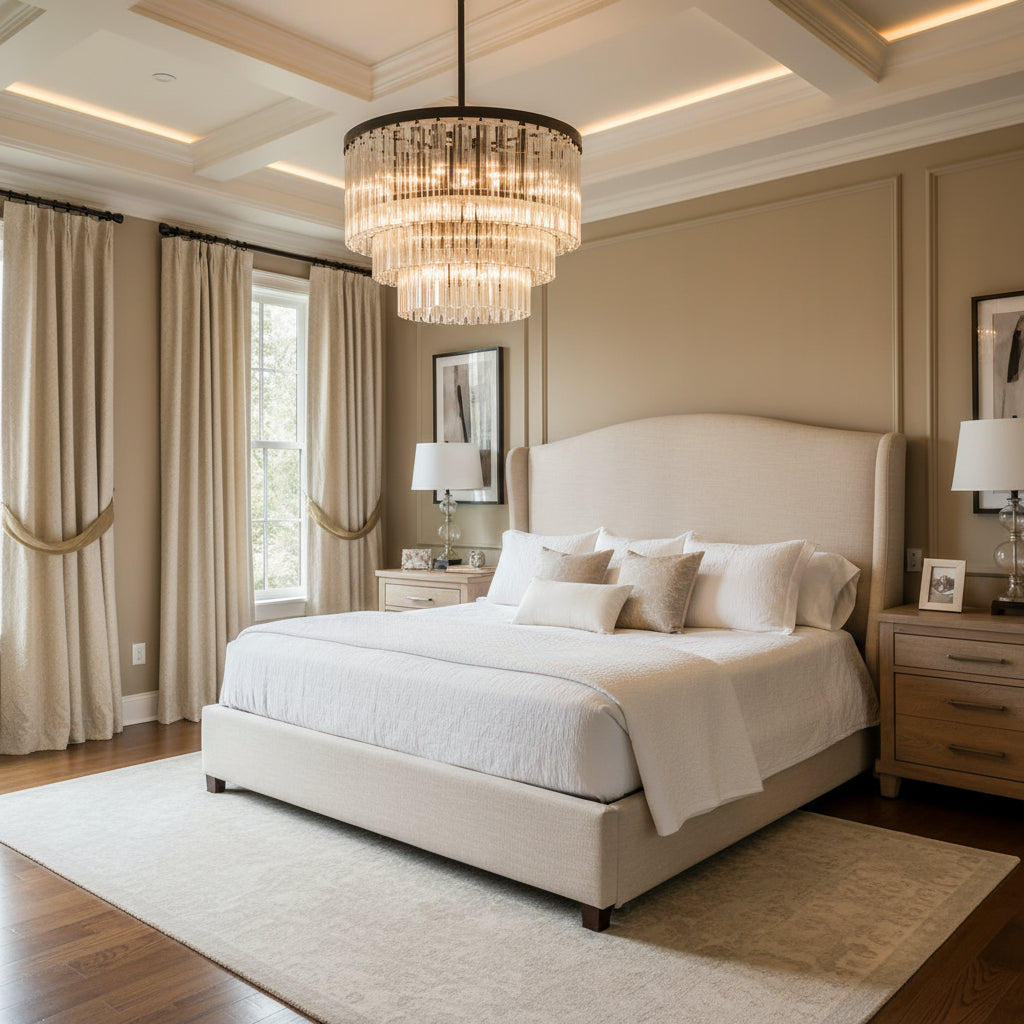 Ciello Three-Tier Round Chandelier