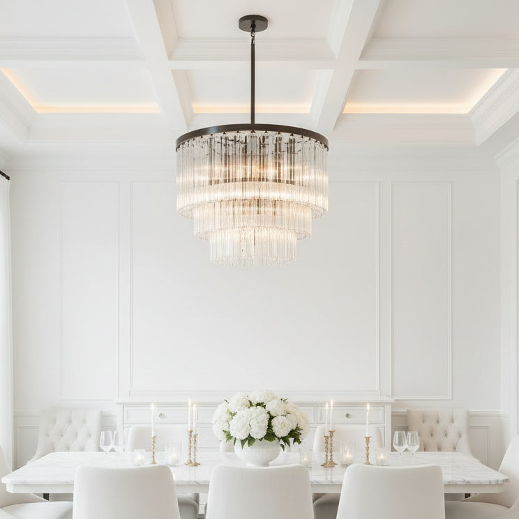 Ciello Three-Tier Round Chandelier
