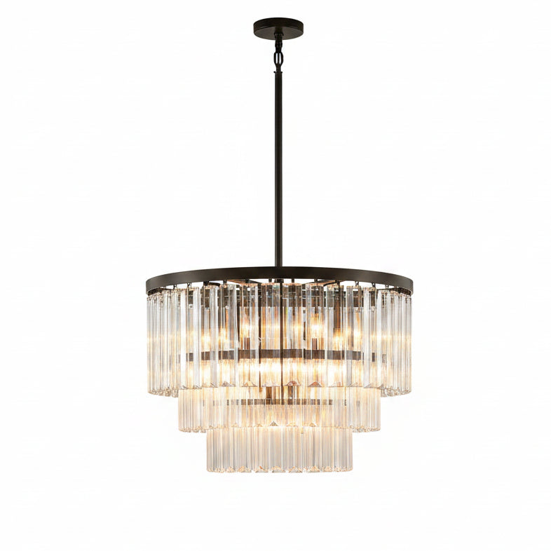 Ciello Three-Tier Round Chandelier