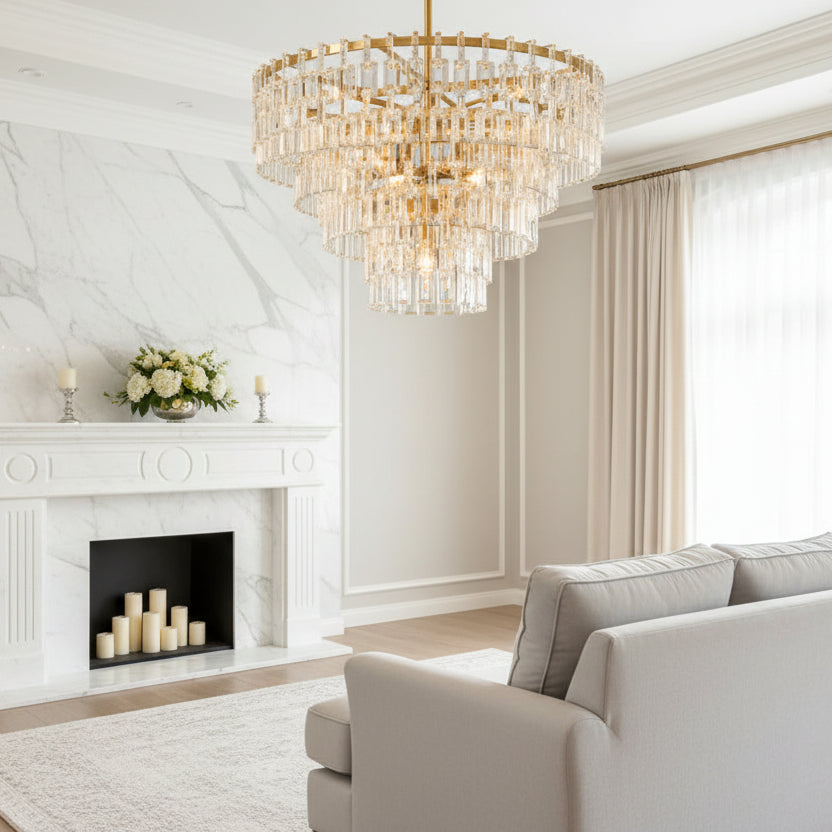 Marignam Tiered Round Chandelier