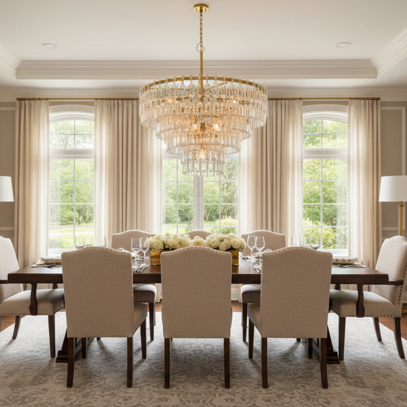 Marignam Tiered Round Chandelier