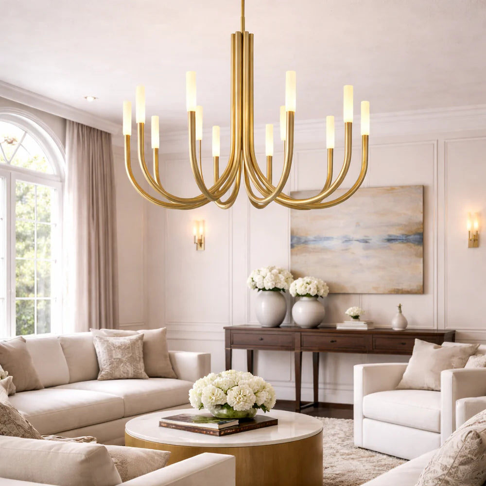 Rousseaur Round Chandelier