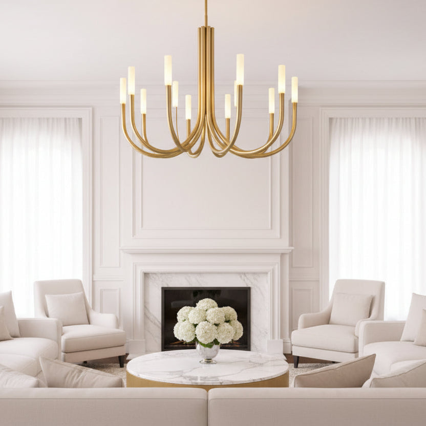 Rousseaur Round Chandelier