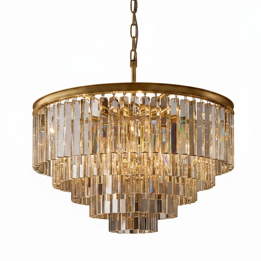 1920s Odeen Round Chandelier