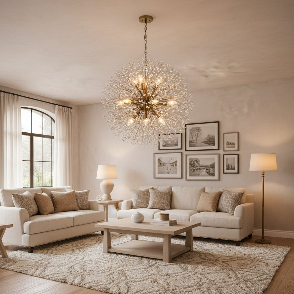 Dandelion Round Chandelier