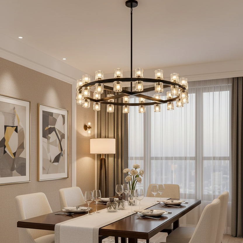 Arcachoe Led Round Chandelier