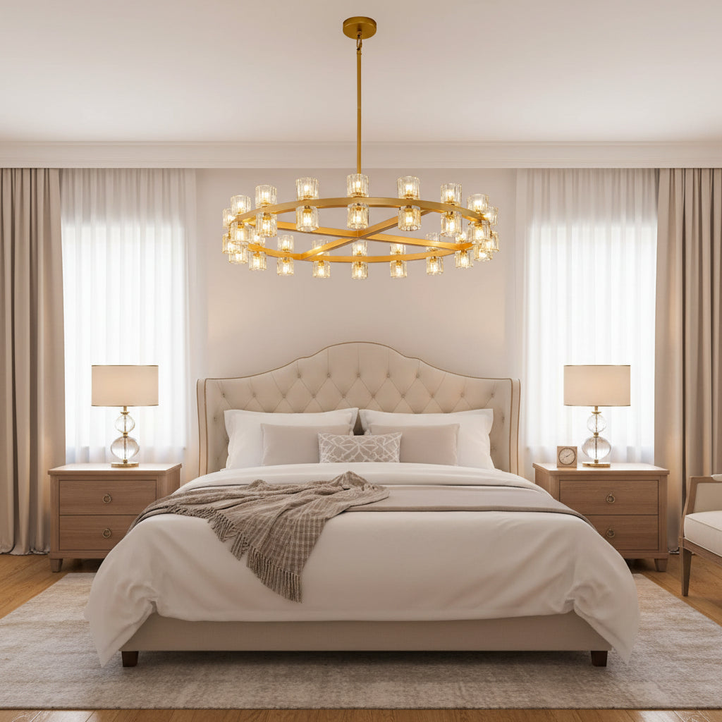 Arcachoe Led Round Chandelier