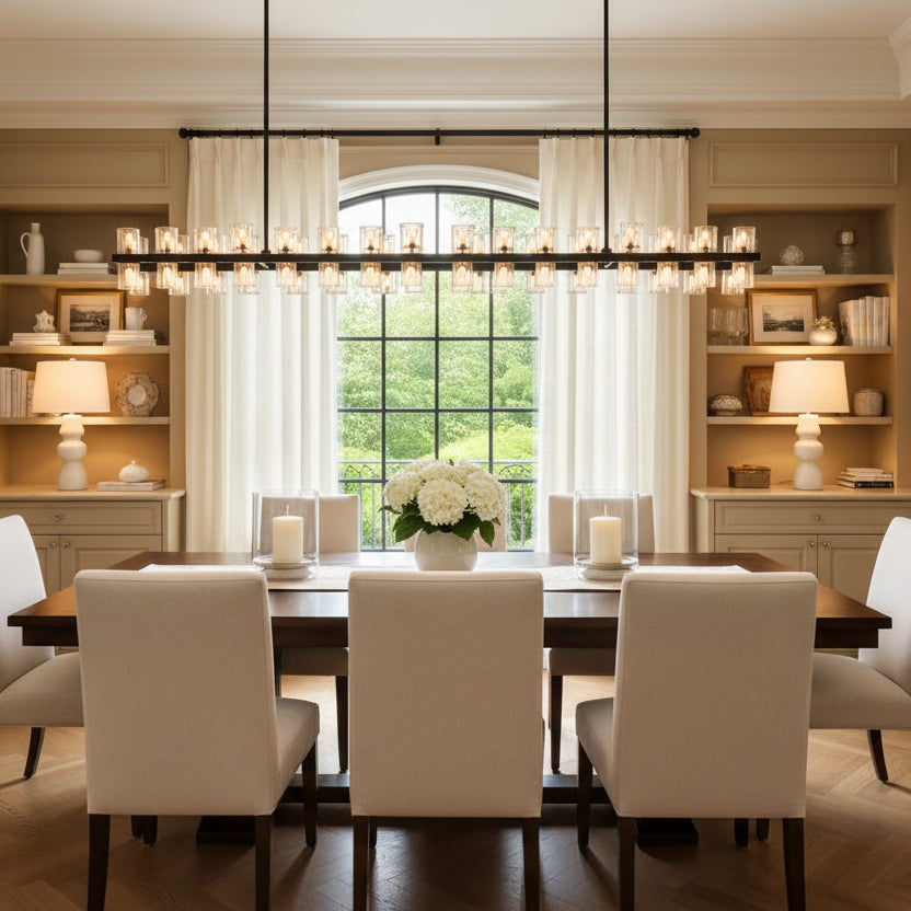 Arcachoe LED Rectangular Chandelier