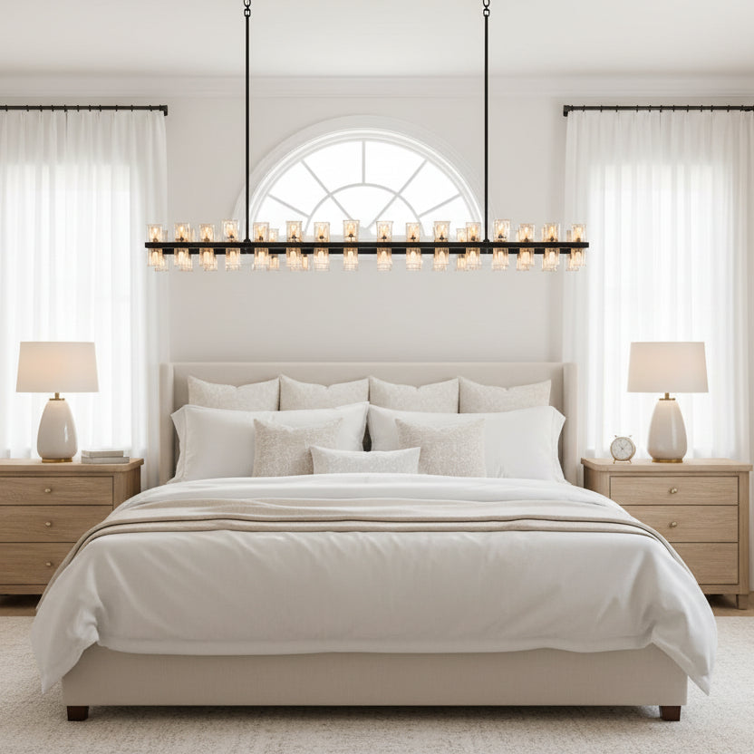 Arcachoe LED Rectangular Chandelier