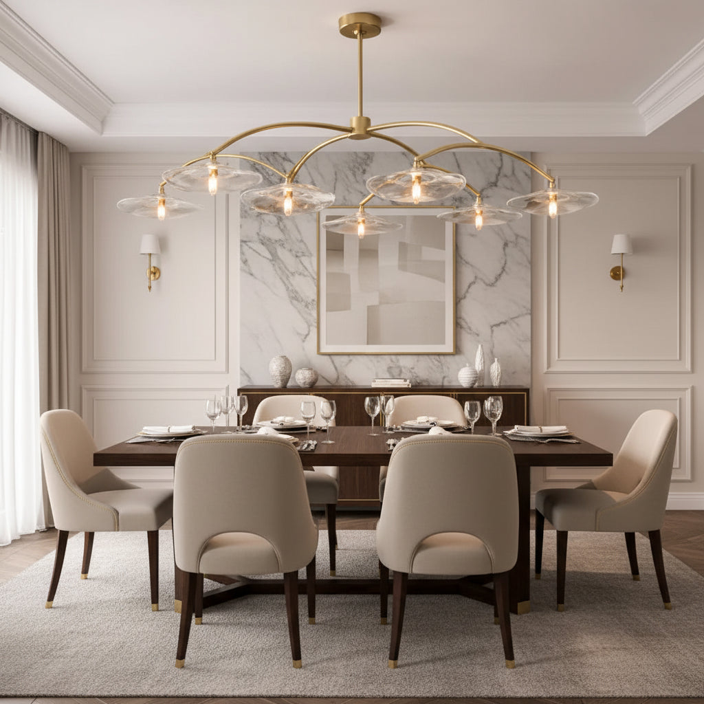 Groweric Round Chandelier