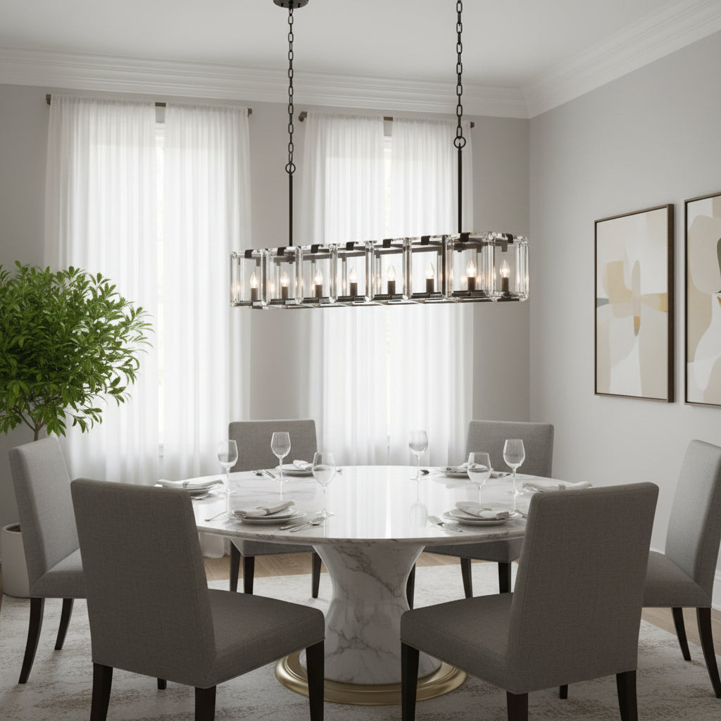 Amaya Rectangular Chandelier