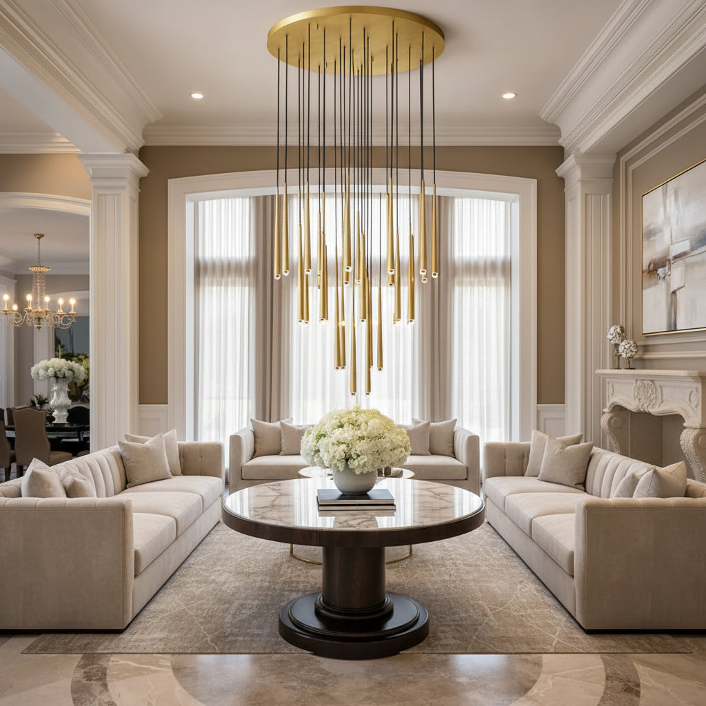 Aquitainede Round Chandelier