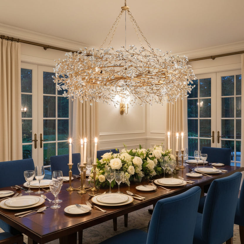 Fiore Crown Chandelier
