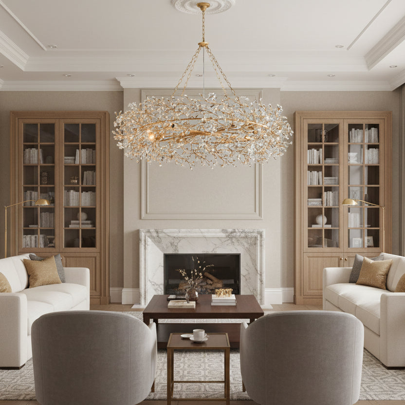 Fiore Crown Chandelier