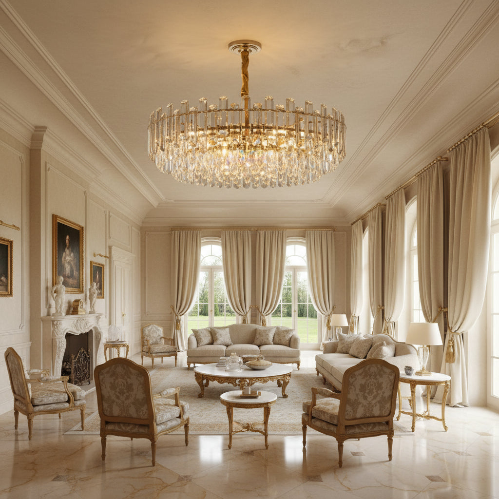Misbah Round Chandelier