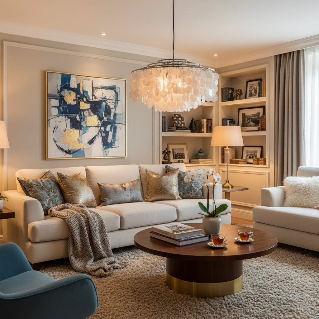 Sdafa Shell Cluster Chandelier