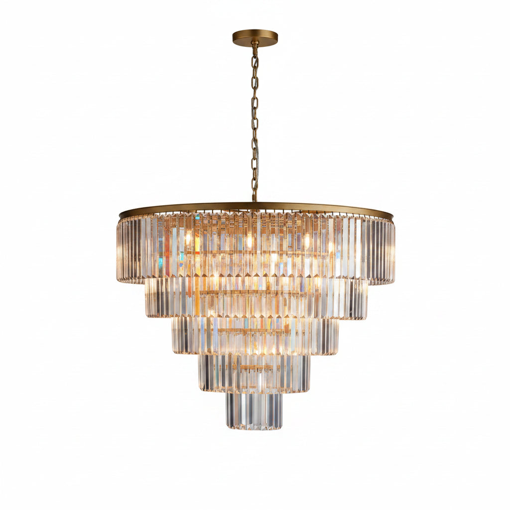 Leyland Tiered Round Chandelier