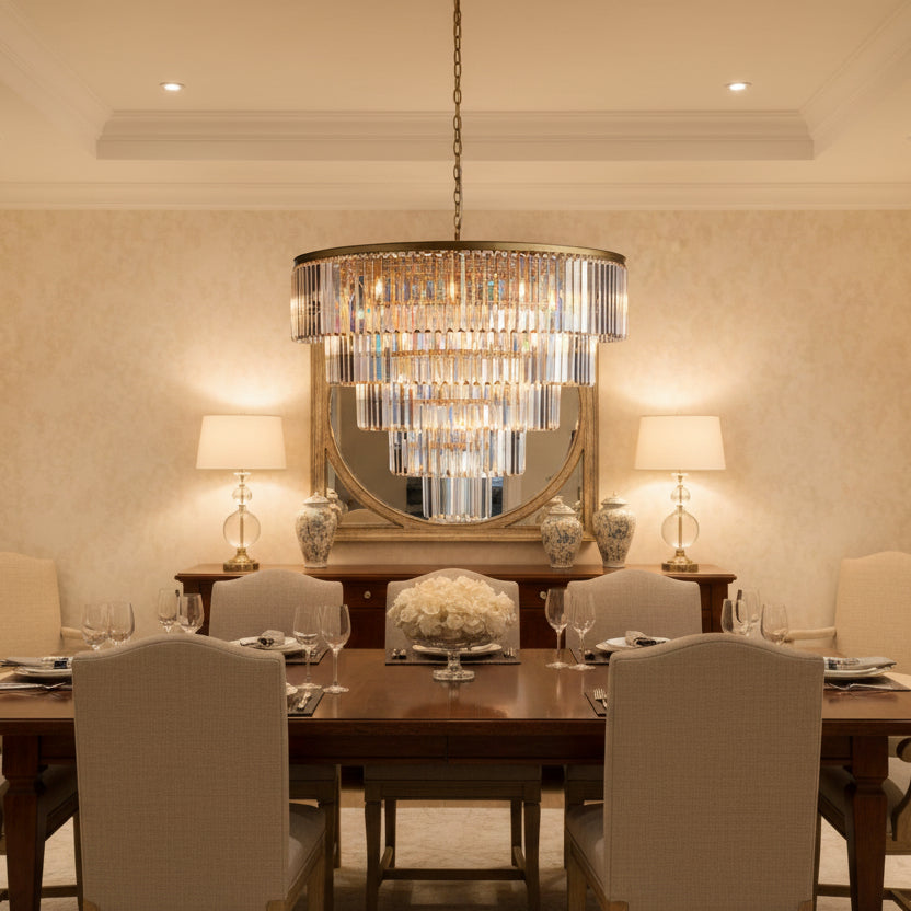 Leyland Tiered Round Chandelier