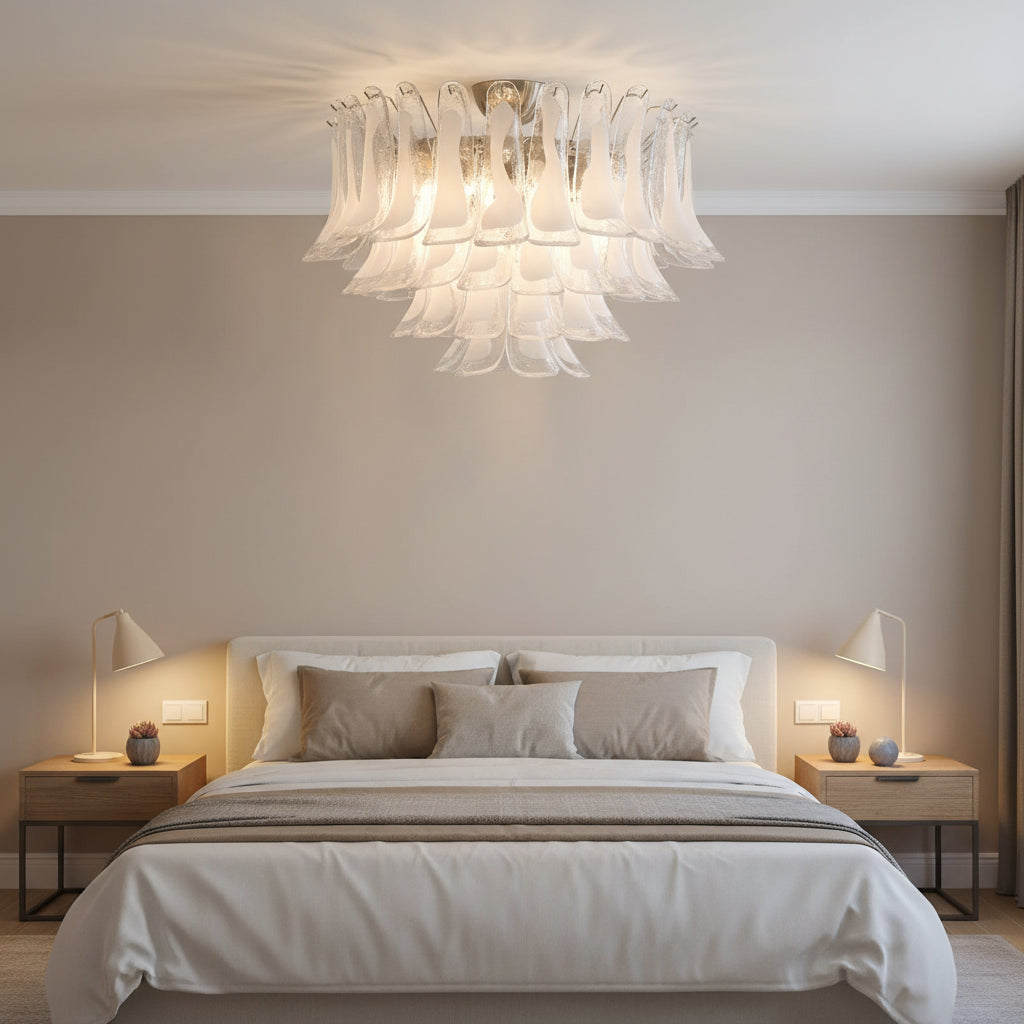 Wave Glass Ceiling Lamp
