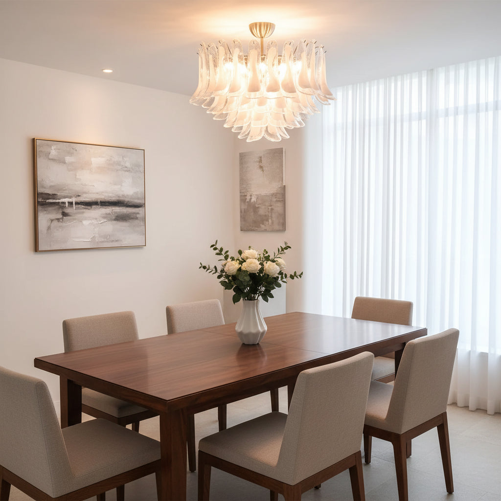 Wave Glass Ceiling Lamp