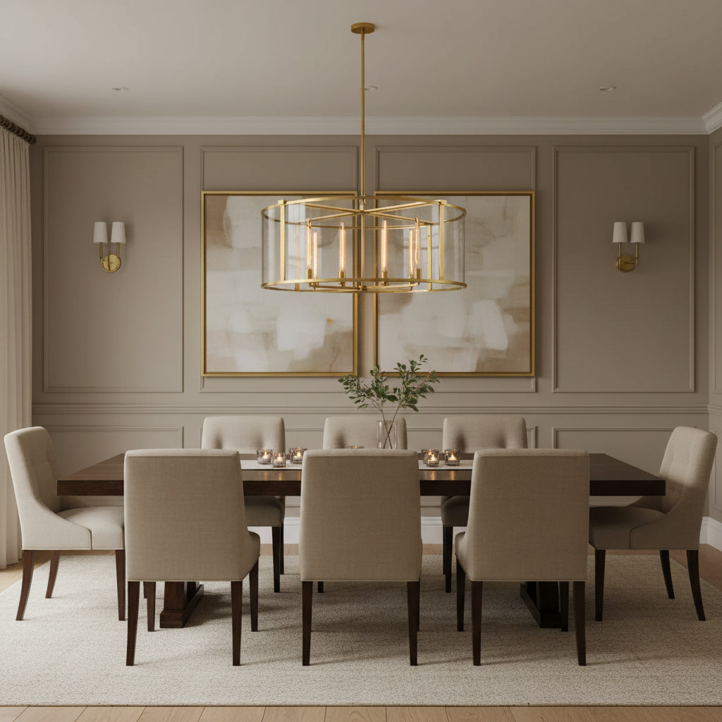 Matkon Round Chandelier