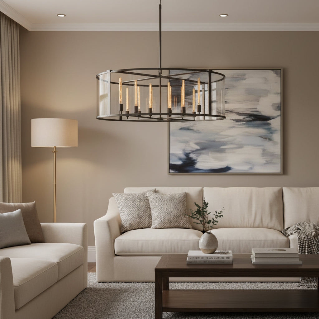 Matkon Round Chandelier
