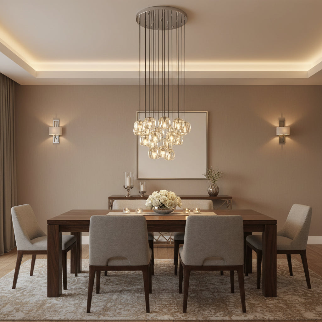 Kurst Round Cluster Chandelier