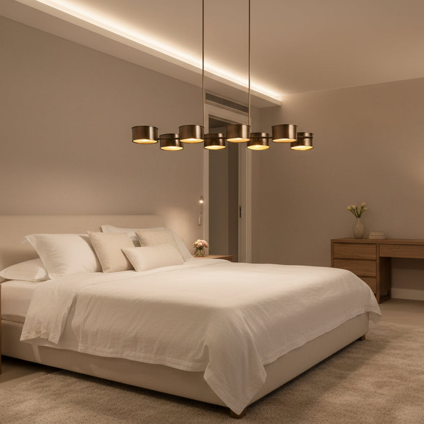 Daphne Metal Linear Chandelier