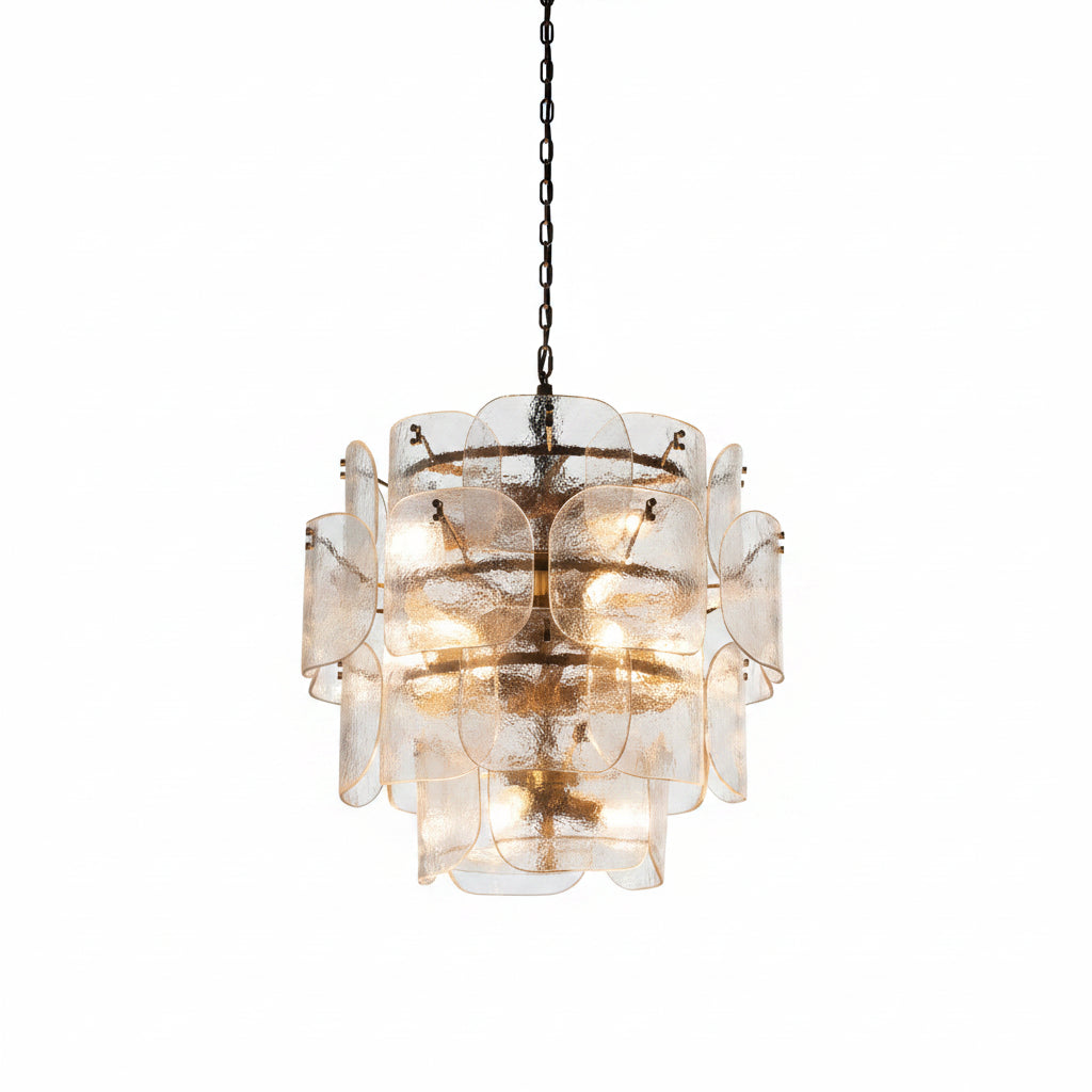Blaire Round Chandelier in Clear